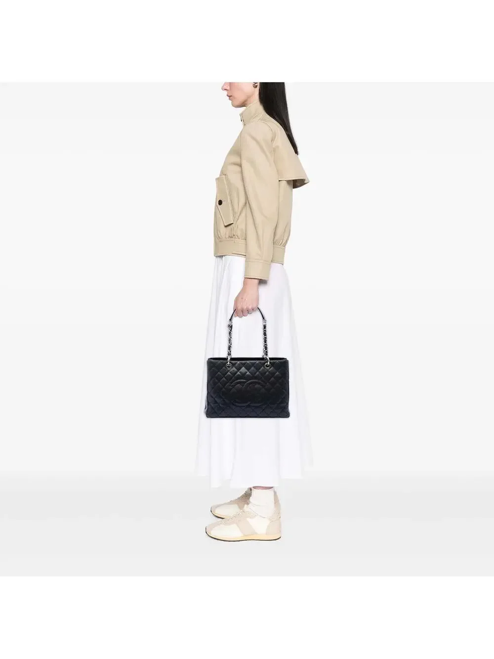 Chanel Caviar Grand Shopping Tote Pre- #290385C25B